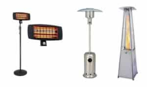 outdoor electrical gas patio heaters dubai abu dhabi uae